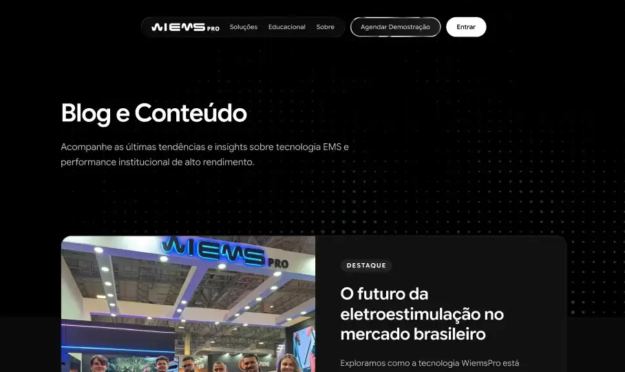Miniatura do blog da WiemsPro